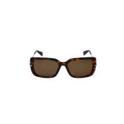 Bronze Polarized Metal Solbriller til Kvinder