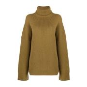 Grøn Casual Uld Sweater Grace