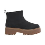 Varm Foret Mid Boot i Sort