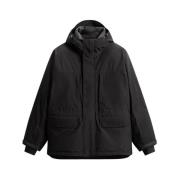 Gore-Tex Parka i Sort