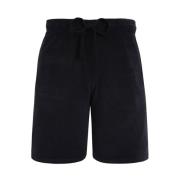 Solide Unisex Terry Cloth Bermuda Shorts