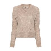 Chunky Cable Strik Sweater