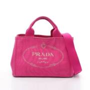 Pre-owned Canvas prada-tasker