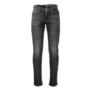 Sort Denim Jeans Slim Fit