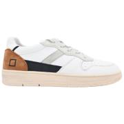 Vintage Court Sneakers Hvid Kamel