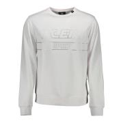 Langærmet Crewneck Sweatshirt Hvid