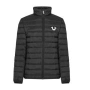 Horseshoe Logo Puffer Jacket Onyx Lynlås