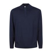 Merino Zip Hals Sweater