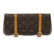 Pre-owned Canvas louis-vuitton-tasker