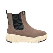 Suede Rain Boots