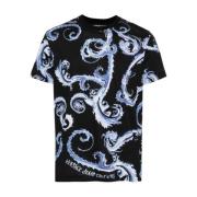 Barocco Print Crew Neck T-shirt