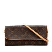 Pre-owned Canvas louis-vuitton-tasker