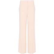 Peach Pink Wide Leg Bukser