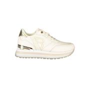 Beige Polyester Sneaker