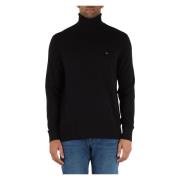 Pima bomuld og cashmere højhalset sweater