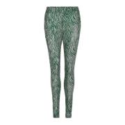 Mesh Leggings med Print