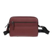 Hudson Crossbody-Taske i Pebblet Læder