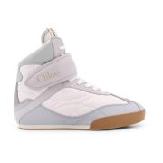 High Top Sneakers med Velcro Strop