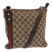 Pre-owned Canvas gucci-tasker