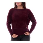 Blød rund hals dame sweater