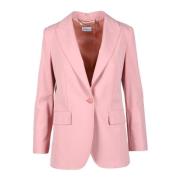 Elegant Blazer med Polyesterblanding