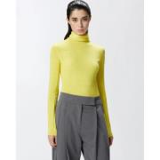 Silke og uld turtleneck sweater