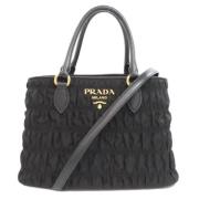 Pre-owned nylon prada-tasker