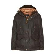 Casentino Green Camel Fisherman Parka