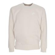 Brun/Hvid Crewneck Sweatshirt