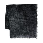 Navy Blue Cashmere Scarf