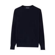 Uld-kashmir rundhals sweater