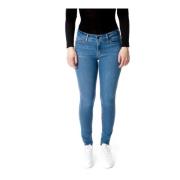 Mid-Rise Skinny Fit Jeans