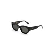 Sort Aviator Solbriller