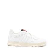 Hvide lavtop sneakers med GG Supreme stof