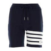 Stilfulde Navy Blue Bomuldsshorts