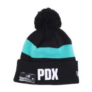 NBA City Night Pom Pom Beanie