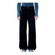 Velvet Weave Low Rise Jeans