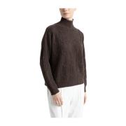 Uld, silke, cashmere sweater