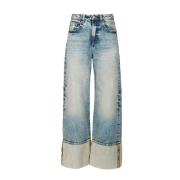 Blå Denim Jeans