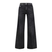 1978 D-Akemi Noir Wide Leg Jeans