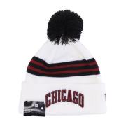 Chicago Bulls Pom Pom Beanie