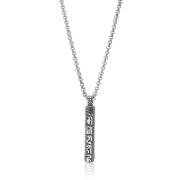 Men's Silver Prayer Box Necklace