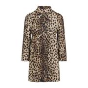 Animalier Frakke til Stilfuldt Look