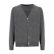 Merino Uld Knap Cardigan