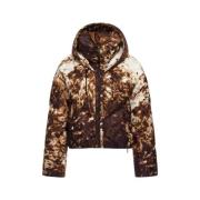 Appaloosa Print Puffer Jakke