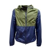 Mørkegrøn Windbreaker Jakke