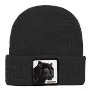 Sort Panther Vision Beanie Hat