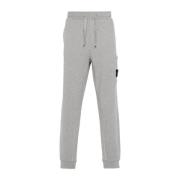 Heather Grey Bomuld Cargo Track Bukser