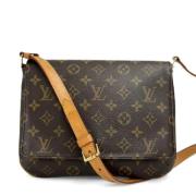 Pre-owned Canvas louis-vuitton-tasker