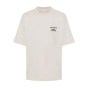 Slogan T-shirt Stilfuld Model